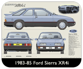 Ford Sierra XR4i 1983-85 Place Mat, Small